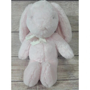 PBK Pottery Barn Kids Plush Bunny Rabbit Stuffed Animal Pink Floppy Ears 11"